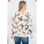 Colourful Butterfly Print Sweatshirt