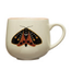 Creative Co-op Mug with Insect & Coloured Rim (more designs)