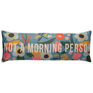 Karma Long Lumbar Pillow- Morning Person