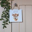 WRENDALE Wooden Plaque Cow - Daisy Coo