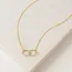 Lover’s Tempo Encore Pave Necklace - Gold