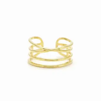 Lover’s Tempo Orbit Ring - Gold