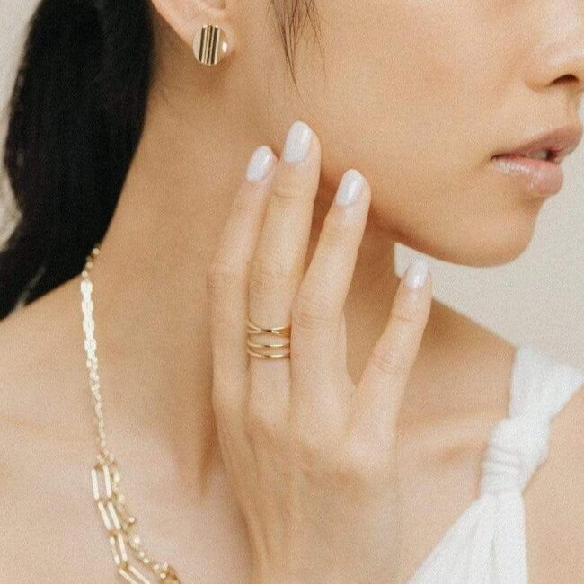 Lover’s Tempo Orbit Ring - Gold