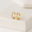 Lover’s Tempo Desi 12mm Huggie Hoop Earrings - Gold
