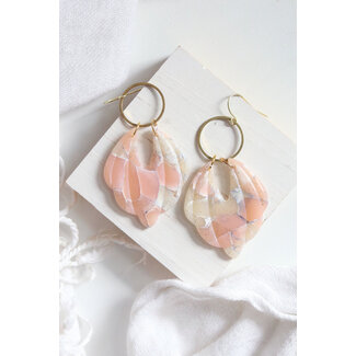 Petal & Posy Songbird Earrings in Pink Salt
