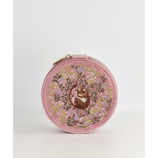 Fable England Fable Jewellery Box - Chloe Dormouse - Pink