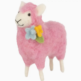 Felt Sheep - Pink