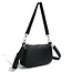 CoLab Chloe Baguette Crossbody - Black