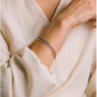 Lover’s Tempo Astaire Single Bracelet - White