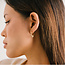 Lover’s Tempo Aria Hoop Earrings - Clear