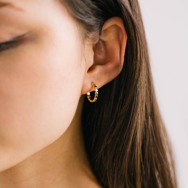 Lover’s Tempo Cleo Hoop Earrings - Gold