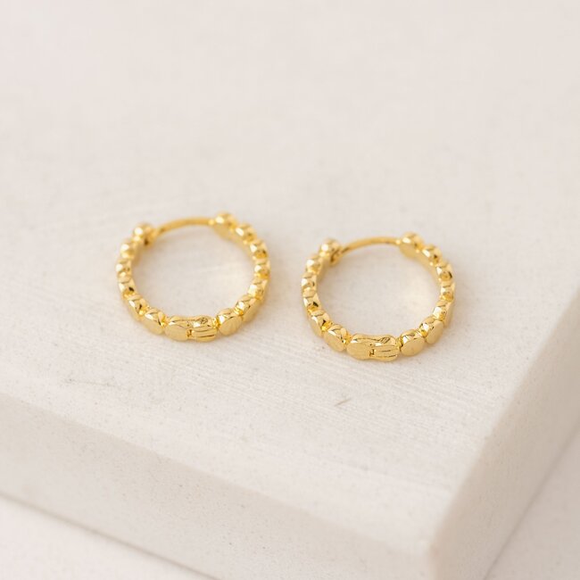 Lover’s Tempo Cleo Hoop Earrings - Gold