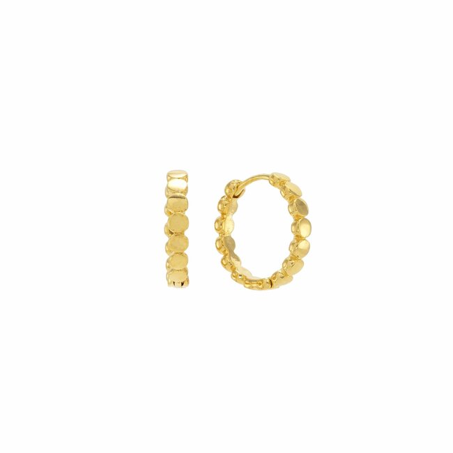 Lover’s Tempo Cleo Hoop Earrings - Gold