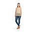 Papillon Drew - Embroidered Tank in Taupe - FINAL SALE