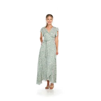 Papillon Leia - Floral High Low Wrap Dress