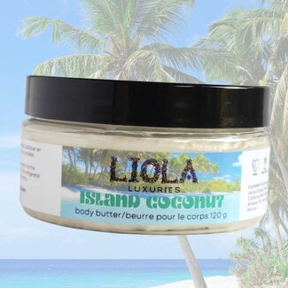 Liola Body Butter - 120 g. Island Coconut - FINAL SALE