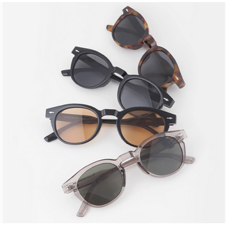 Holly - Simple Modern Round Sunglasses