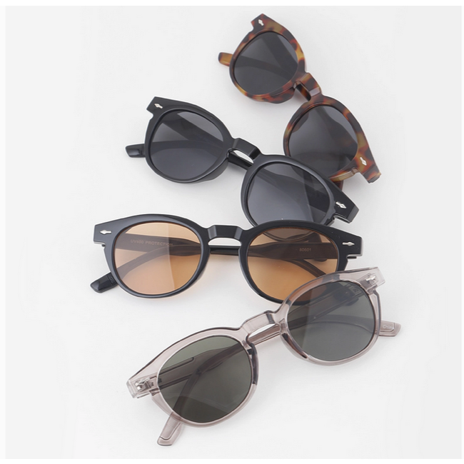 Holly - Simple Modern Round Sunglasses