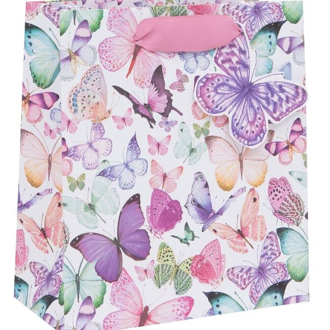 Glick Butterflies Medium Gift Bag