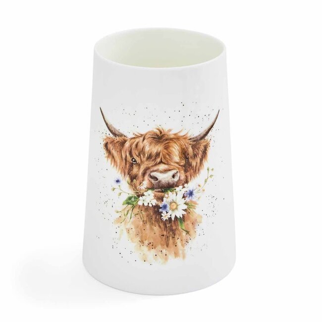 Wrendale Cow Vase 8" - Large
