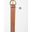 Eyelet Bohemian Belt in Camel
