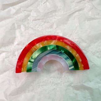 E&S Accessories Rainbow Shaped Hair Claw