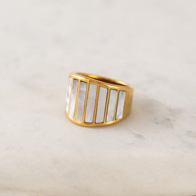 Lover’s Tempo Jericho Ring-Waterproof - Gold