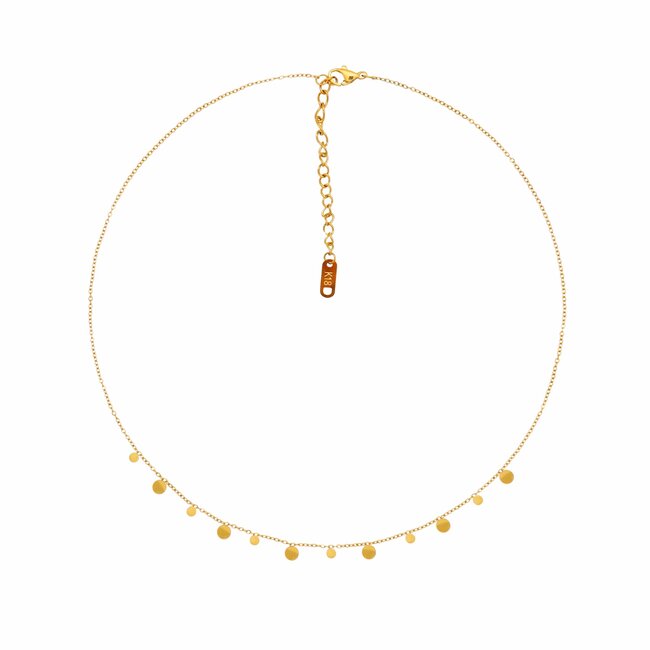 Lover’s Tempo Solar Necklace - Gold - Waterproof