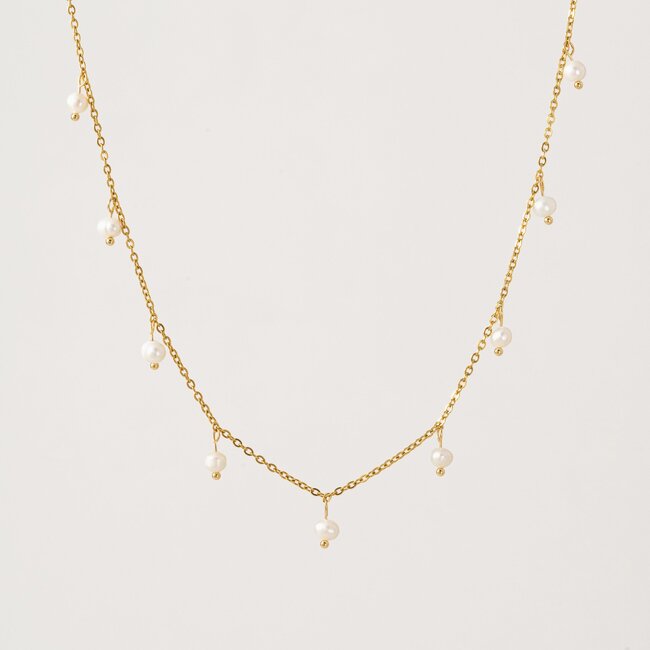 Lover’s Tempo Perla Necklace - Gold - Waterproof