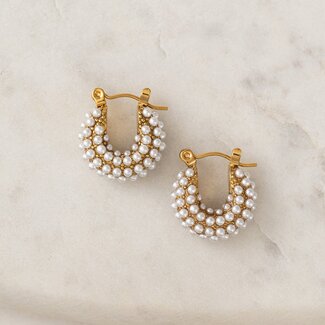 Lover’s Tempo Perla Earrings - Gold - Waterproof