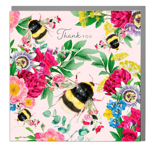 Cards - Pack of 6 - Thank You Bees