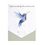 WRENDALE Blank Notecard Pack - Rainbow Hummingbird