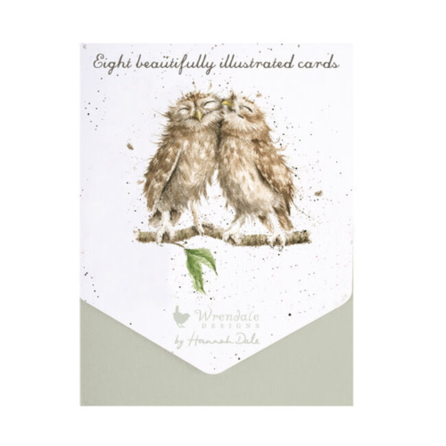 WRENDALE Blank Notecard Pack - Birds Of A Feather