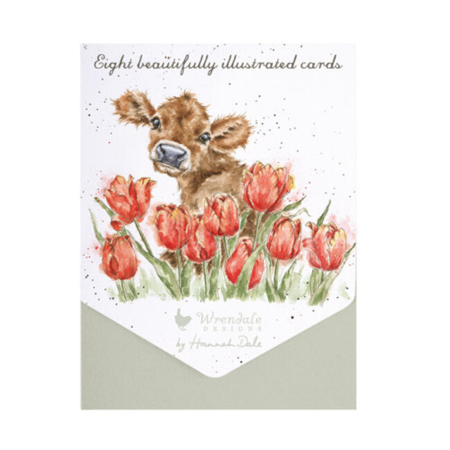 WRENDALE Blank Notecard Pack - Bessie