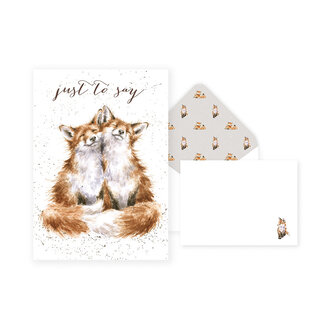 WRENDALE Thank You Card Pack - Foxes