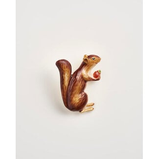 Fable England Cheeky Squirrel Brooch