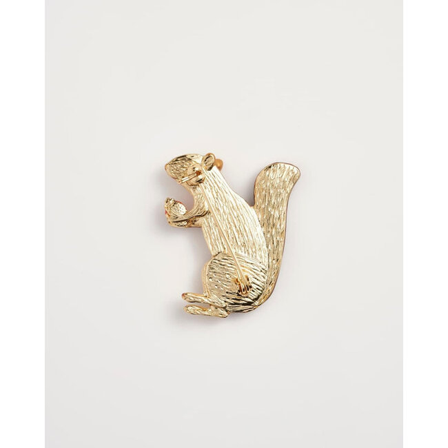 Fable England Cheeky Squirrel Brooch