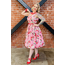 Dolly & Dotty Amanda - Pink Strawberry Dress - FINAL SALE