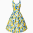 Dolly & Dotty Amanda - Blue Lemon Dress - FINAL SALE