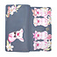 shagwear Large Wallet Piggies at the Market Grey Zipper