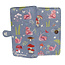 Shagwear Large Wallet - Snail Forest in Grey