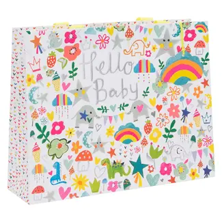 Large Landscape Bag-Baby Icons