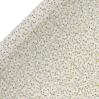 Glick Roll Wrap Hearts Cream