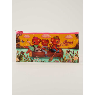 Blue Q Pencil Case- Bear Neccesities