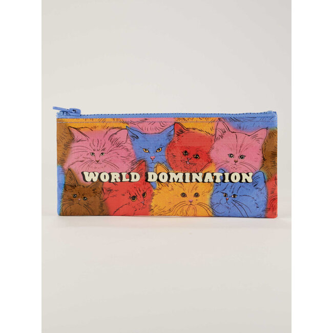 Blue Q Pencil Case - World Domination