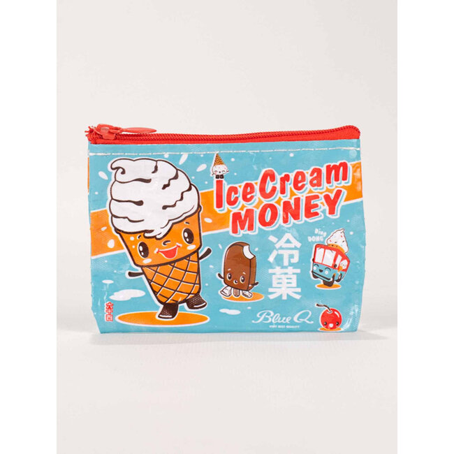Blue Q Coin Purse - Ice Cream Money