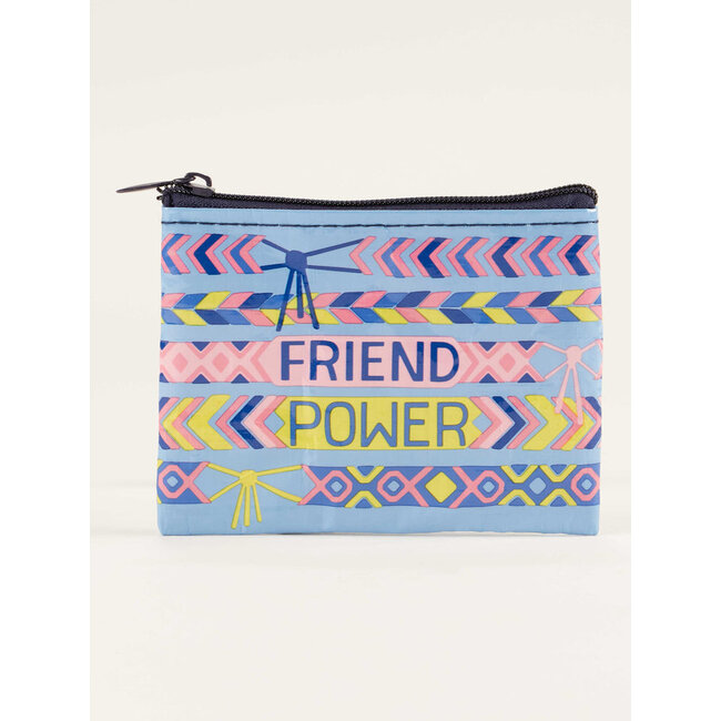 Blue Q Coin Purse - Friend Power