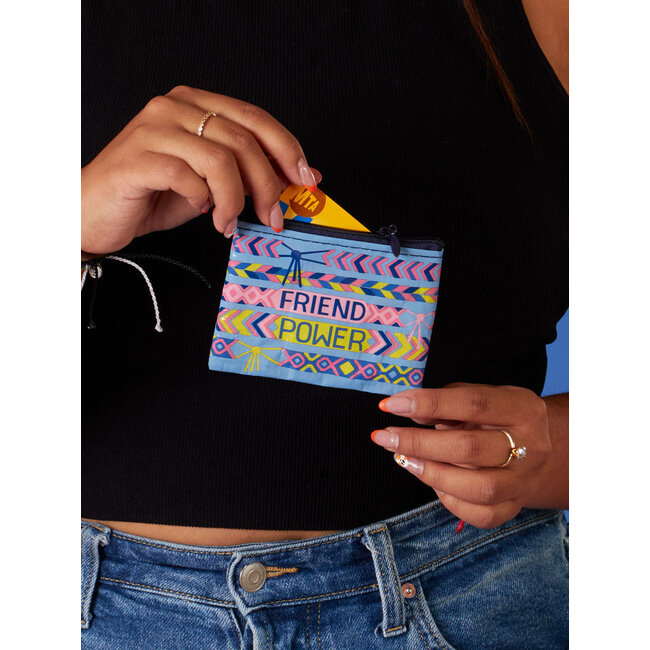 Blue Q Coin Purse - Friend Power