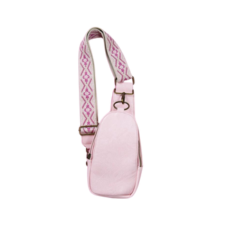 The Isla - Sling Bag with Guitar Strap in Pink