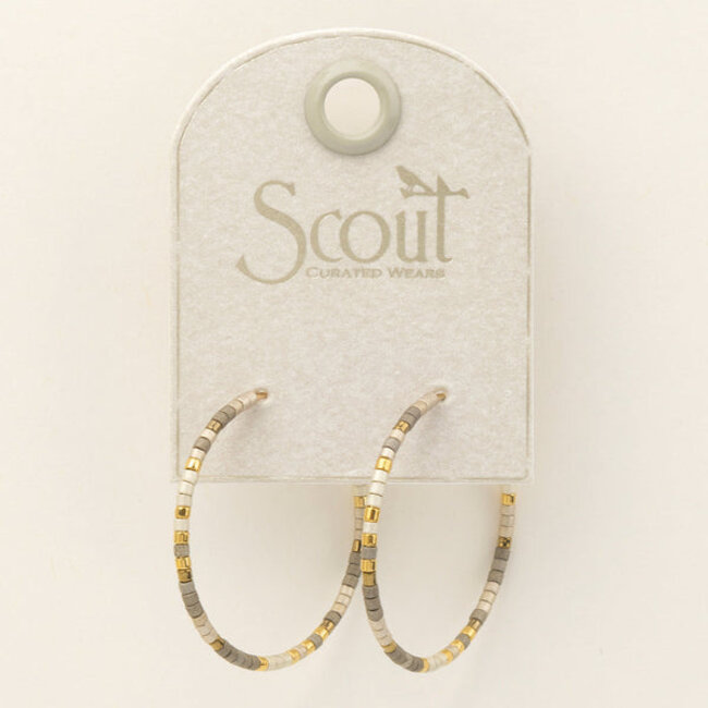 Scout Chromacolour Hoop, Pewter Multi/Gold, Small
